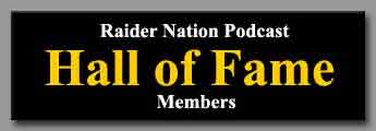 Raider Nation Podcast Hall of Fame