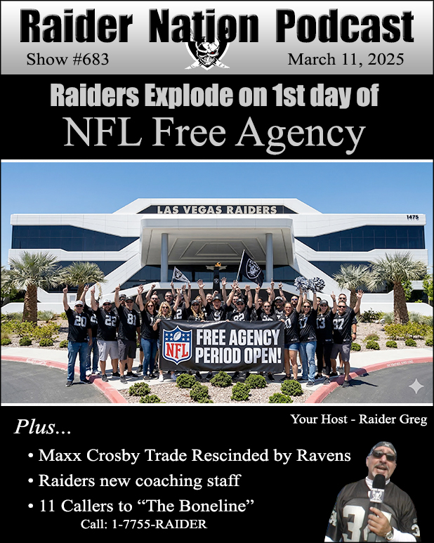 Raider Nation Podcast Banner